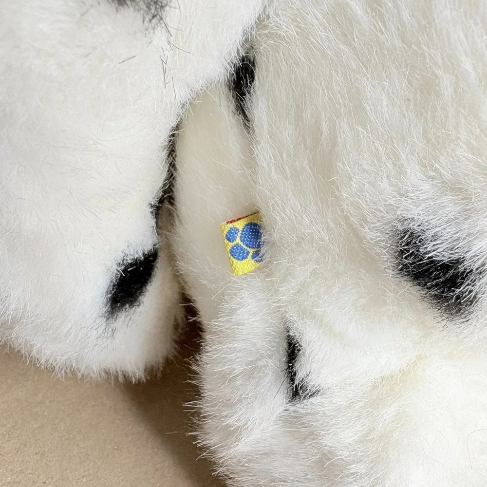 Build A Bear 1997 Dalmatian Plush Dog Vintage BAB Puppy Black White Spots
